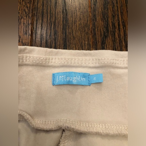 J. McLaughlin Women’s 4 Beige/Khaki Skinny Jeggings w/Back Pockets - EUC! - Picture 4 of 12